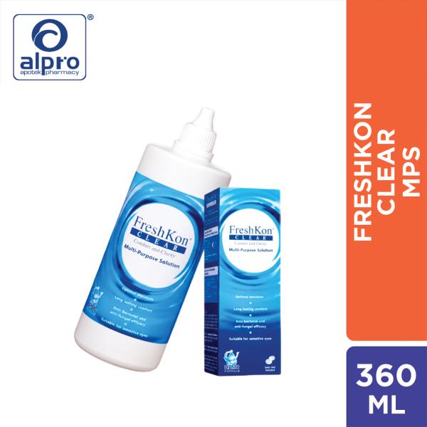 Freshkon Clear Mps 360Ml Larutan Kontak Lensa Untuk Kenyamanan Mata